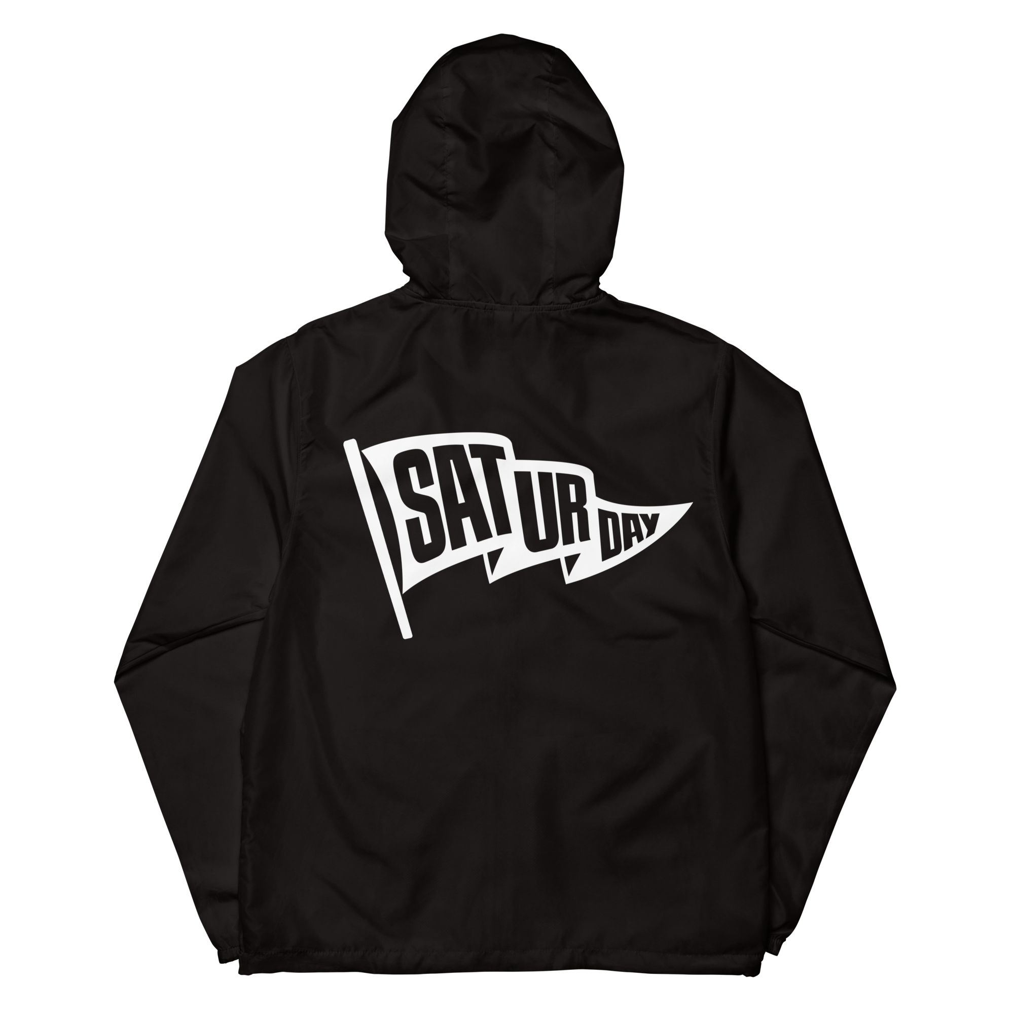 Pin Flag Zip-Up Windbreaker