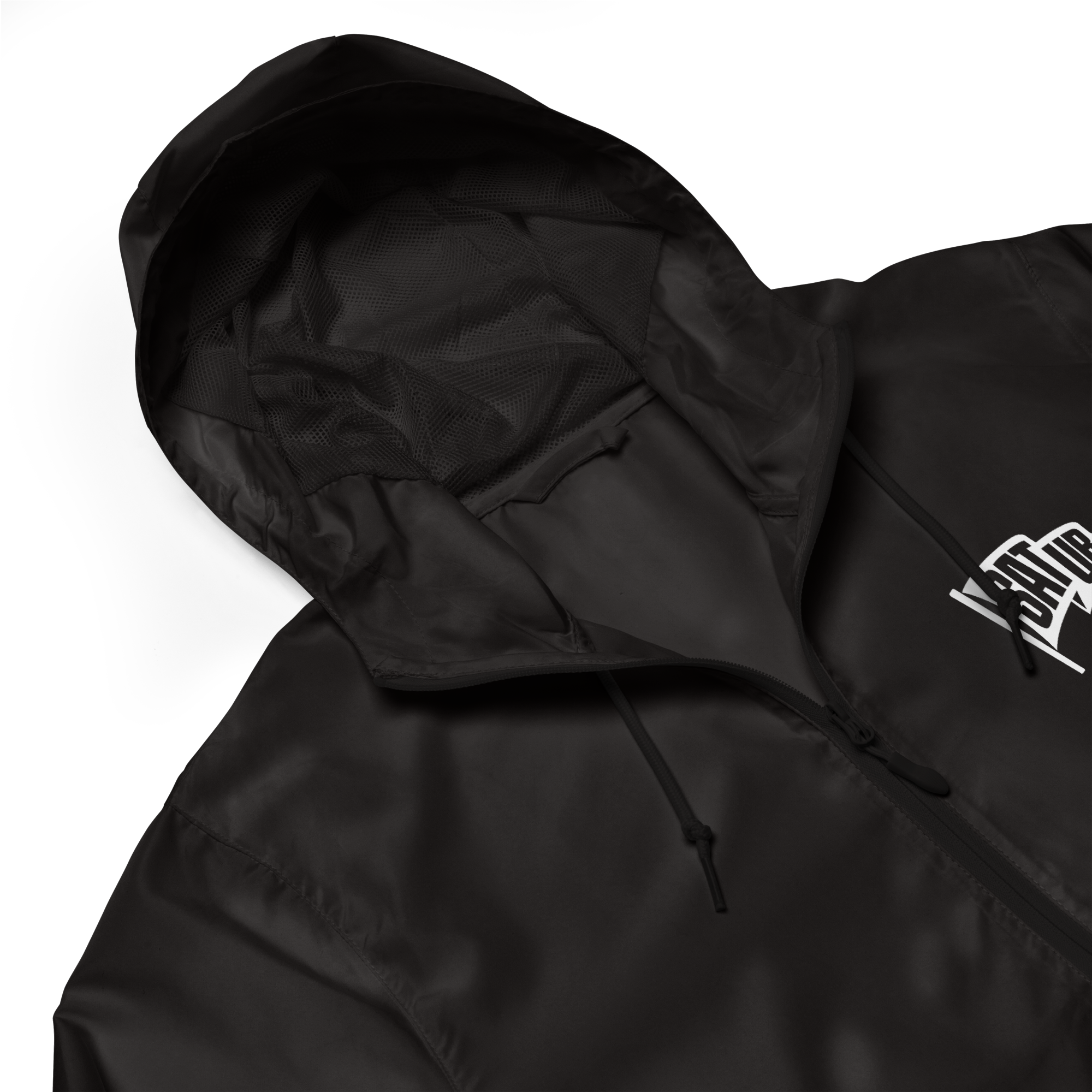 Pin Flag Zip-Up Windbreaker