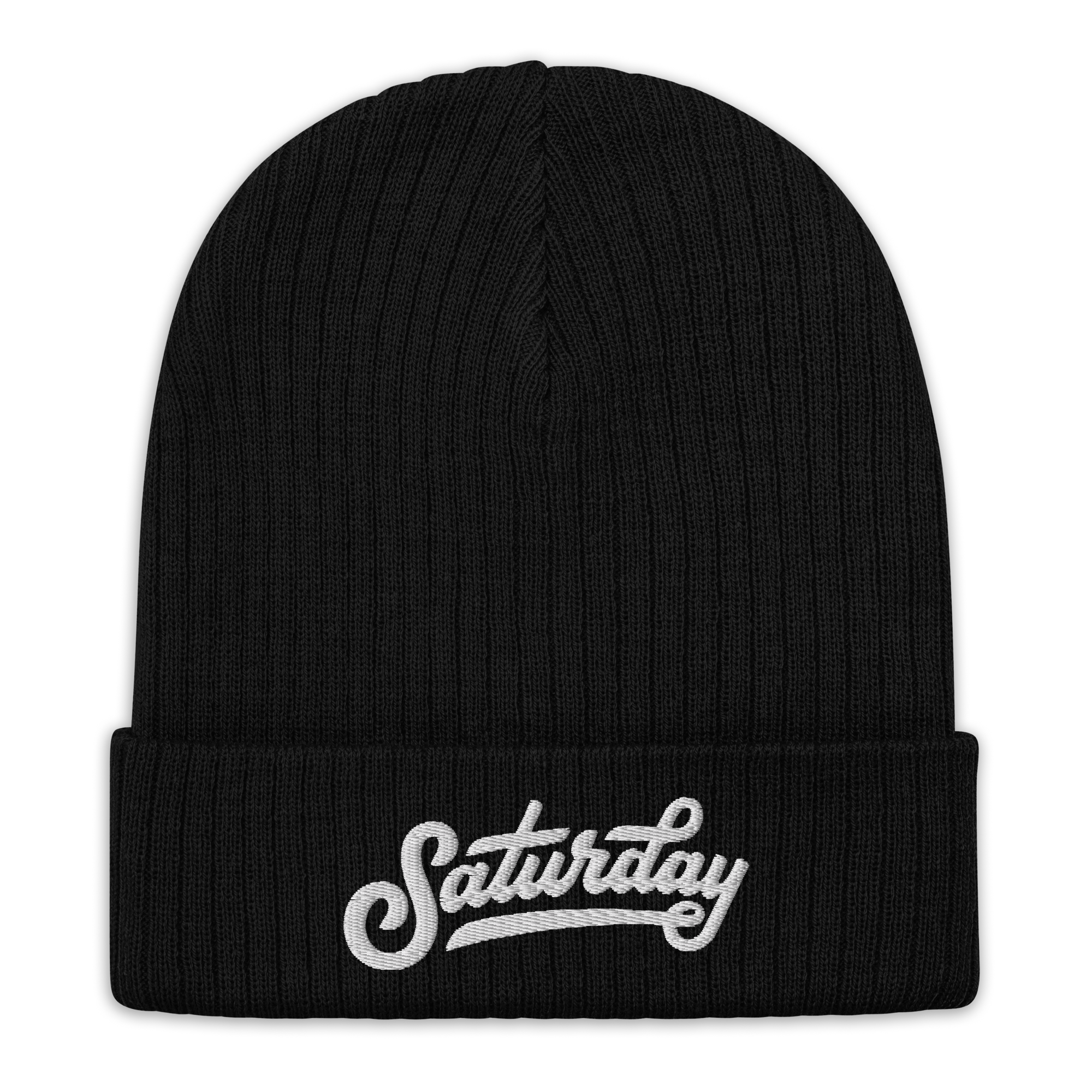 Saturday Ribbed Knit Beanie