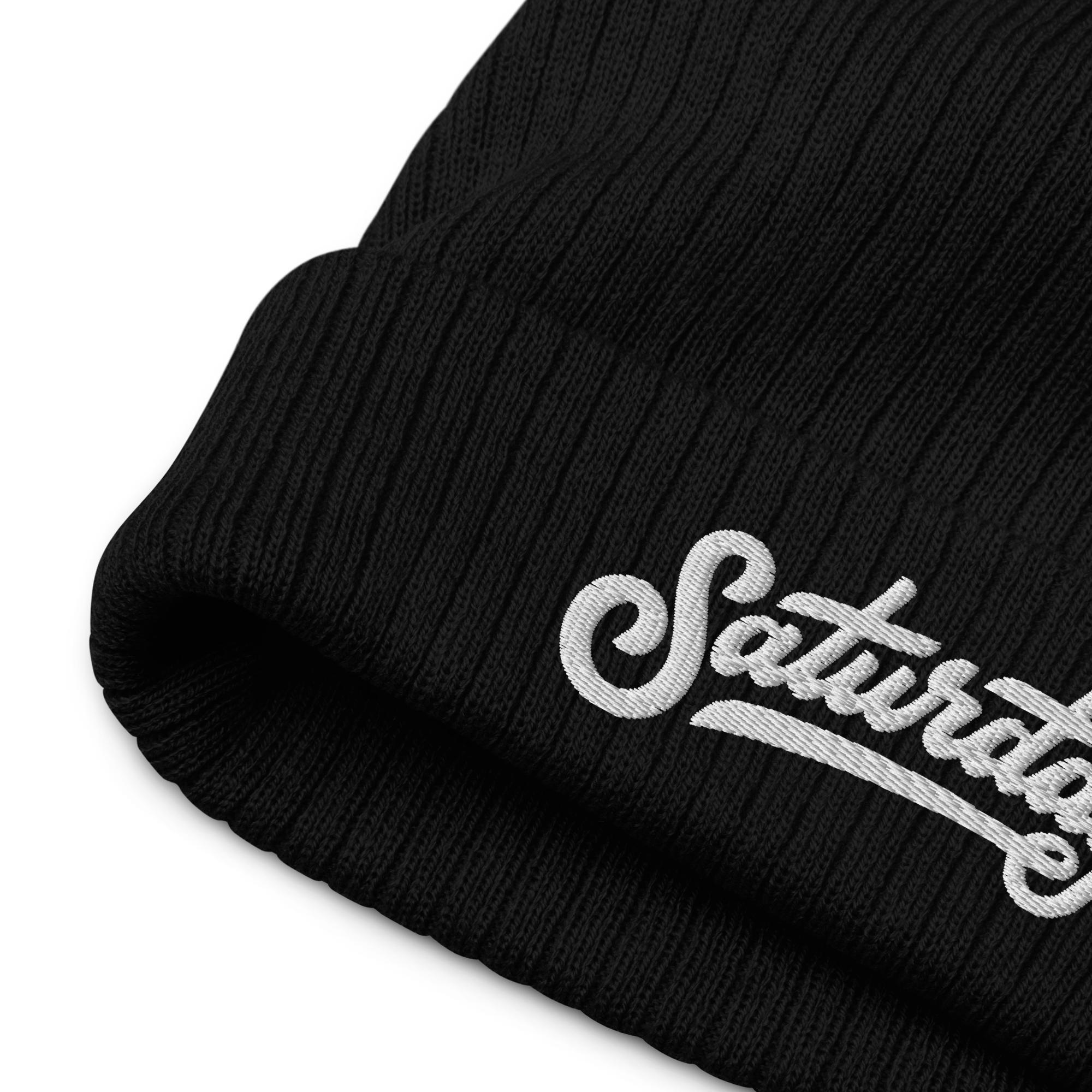 Saturday Ribbed Knit Beanie