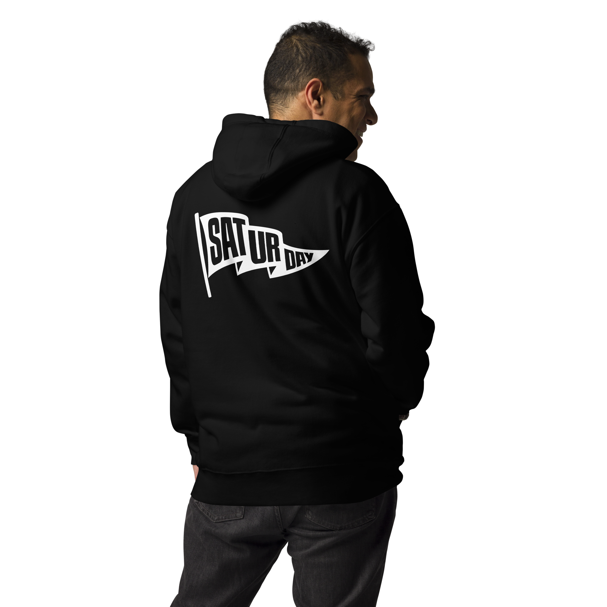 Pin Flag Pullover Hoodie